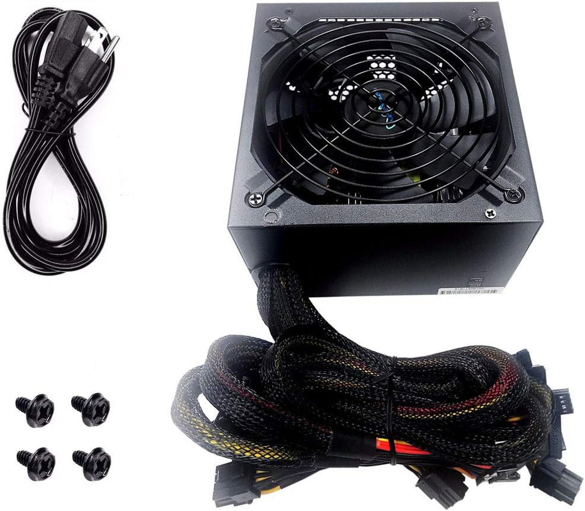 Apevia ATX-SP700 Spirit ATX Power Supply with Auto-Thermally Controlled 120mm Fan, 115/230V Switch, All Protections