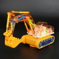 thumbnail image 4 of Excavator Toy Flashing Light and Music Simulation Model Electric Construction Engineering Vehicle  Drive Toy Children Gift, 4 of 6