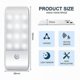 thumbnail image 3 of Step Stair Wall Night Light Motion Pir Sensor Lamp 12 Led, 3 of 4