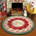 thumbnail image 5 of Xuniizn Christmas Door Mat Xmas Welcome Christmas Mat Non-Slip and Washable Winter Doormat Rubber Back Snowflakes Door Mat Rugs for Indoor Outdoor, Christmas Decorations for Home, 5 of 7