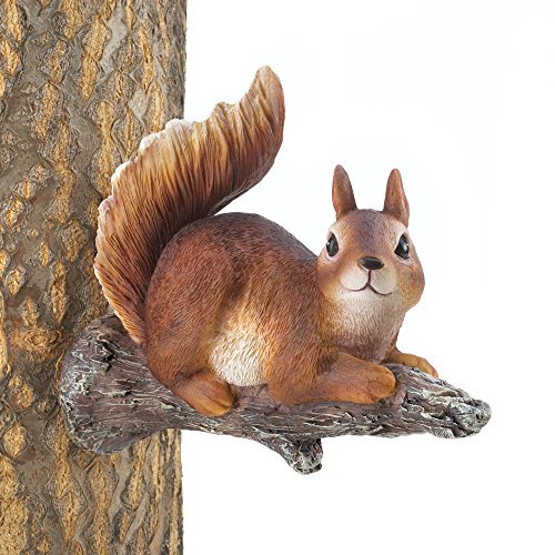 Lounging Squirrel Tree Decor Outdoor Decor Outdoor Garden Decor Outdoor Decorations and Outdoor