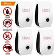 thumbnail image 6 of 4 Pack Ultrasonic Pest Repeller Plug-In Insect Repellent Power Saving Home Indoor And Outdoor Use Pest Inhibitor, 6 of 9