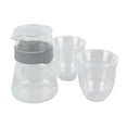 thumbnail image 1 of Glass Coffee Pot, Double Layer Cups Portable Pour Over Glass Coffeemaker Easy To Pour Transparent with Scale for Coffee Shop, 1 of 7