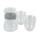 thumbnail image 1 of Juego De Tazas De Café De Vidrio, De Vidrio, Tazas De Doble Capa, Transparente, Portátil Para El Hogar, 1 of 7