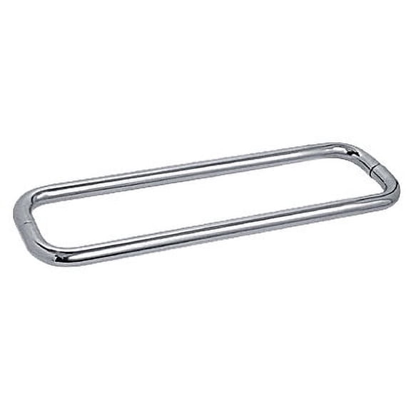 CRL BMNW18X18PN Polished Nickel 18" BM Series Back-to-Back Towel Bar Without Metal Washers