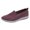 Purple, variant on NOKIO Women's Flats Shoes Mesh Knit Flat Dressy Slip on Business Casual Shoes Women Casual Shoes Fashion Simple Soild Color Spring And Summer New Pattern Flat Comfortable Non Slip Light Shoes