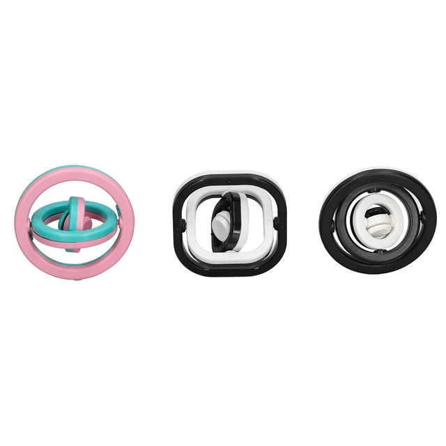 3D Infinite Flip Finger Toy, Regalo Perfecto 3D Infinite Flip Toy Para Aliviar El Estrés Torus Multiaxial Portátil Para El Juego Diario Para Adultos OTVIAP 3D Infinite Flip Finger Toy