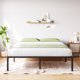 thumbnail image 1 of Base de Cama Metálica– Cama Plataforma sin Resorte, Rieles de Acero, Almacenamiento Debajo de la Cama, Silenciosa, Fácil de Armar, Color Negro, 1 of 6