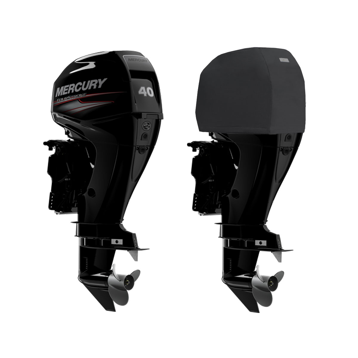 Oceansouth Outboard Heavy Duty Storage Cover for Mercury 4 Stroke