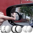 thumbnail image 1 of Xihbxyly La Oferta de Hoy Nuevo Espejo Retrovisor Auxiliar con Ventosa para Coche, 2 Piezas, Giratorio de 360 Grados, Marco Redondo Gran Angular, Espejo para Puntos Ciegos, 1 of 7