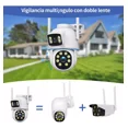 thumbnail image 3 of Ojo® 8mp 4k Doble Pantalla Cámara Cámara Vigilancia Lentes Zoom 10x Camaras Wifi Camara De Vigilancia Camara Vigilancia Camara, 3 of 8