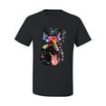 thumbnail image 2 of Wild Bobby Dean Russo German Shepherd Dog Lover Men Graphic Tee, Black, Small, 2 of 5