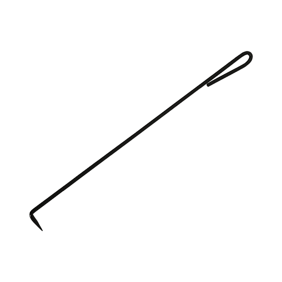 Simond Store Fire Poker Heavy Duty 32 Inch Long Black Powder Coated ,Steel