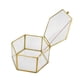 thumbnail image 3 of Modern Tabletop Glass Geometric Terrarium Container Window Pot Box, Macarena Jardinera de Terrario Geométrica, 3 of 8