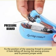 Handheld Sewing Machine Portable Sewing Machine Quick Sewing Manual Sewing Machine Handy Needlework Tool for Clothes