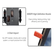 50.8mm Large Character Handheld Inkjet Printer, Encoding QR Code Logo, Fast Drying, Printable On Multiple Materials ,Portable & User