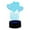 E, variant on Valentine's Day Love LOVE Heart Series Night Light Gifts Acrylic Led Vision Table Lamps,Black&friday Deals 2024,Cyber&Monday Deals 2024,PENDANE,D