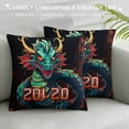thumbnail image 3 of Nawypu Year of the Dragon 2024 Chinese New Year Dragon Lovers Throw Pillow, 3 of 5