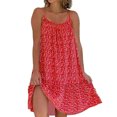 thumbnail image 1 of fastboy Multifunctional Boho Sundress For Casual Wear Multifunction And Stylish red 3XL, 1 of 5