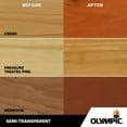 thumbnail image 5 of Olympic WaterGuard 1 Gallon Sequoia Red Semi-Transparent Exterior Wood Stain and Sealer, 5 of 13