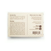 Apples & Cinnamon Tealight Candles - 6 Dark Red Premium Tea Lights - Natural Oils - Shorties Candle Company