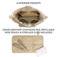 thumbnail image 4 of Bolsa de pañales TwelveLittle Peek A Boo, mochila hobo convertible, 4 of 6
