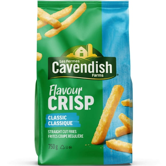 Cavendish Farms Flavourcrisp Classic Straight Cut Fries, 750 g