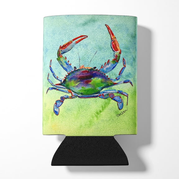 Carolines Treasures 8550CC Crab Can or Bottle Hugger Can Hugger multicolor
