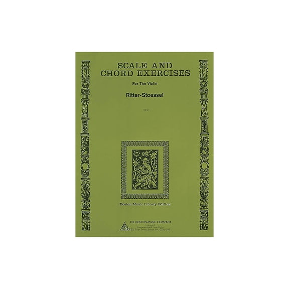 Music Sales Scale and Chord Exercises for the Violin Music Sales America Series Written by Ritter-Stoessel