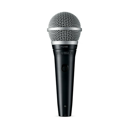 - Shure PG ALTA PGA48-QTR Cardioid Dynamic Vocal Mic Microphone w/ XLR-QTR Cable