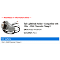 thumbnail image 2 of Tail Light Bulb Holder - Compatible with 1964 - 1968 Chevy Chevy II 1965 1966 1967, 2 of 2