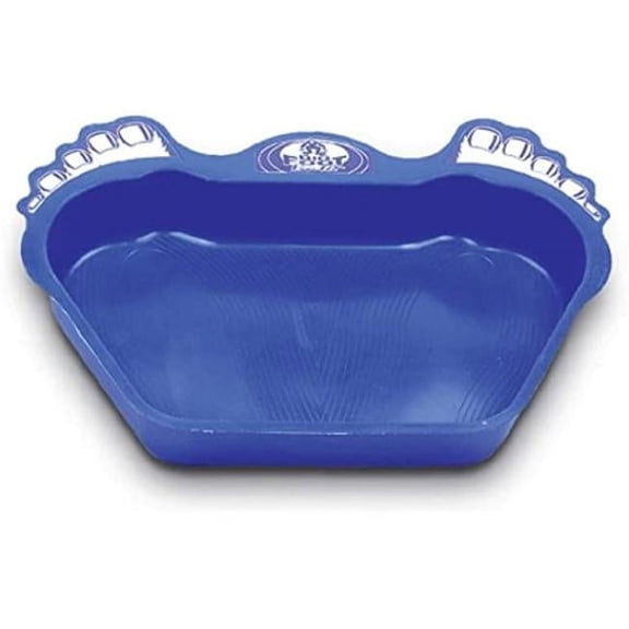 HYDROTOOLS By SWIMLINE Big Foot Textured Bath Essential For Washing Feet Outdoors Backyard Poolside Beach Camping | Wash Sand & Dirt From House And Pool | Non Slip Soaking Tray Heavy Duty Construction
