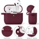 thumbnail image 3 of Funda VISOOM para Apple AirPods 4 de silicona anticaída con llavero, 3 of 7