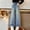 Blue, variant on Girls Wide Leg Jeans Blue Rhinestone Sparkly Stretchy Elastic Waist Soft Denim Pants for Kids to Teens School Casual Wear,Size 11-12 T