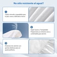 thumbnail image 3 of Amorosa Cubre Colchón Impermeable de Rizo Ultra Suave y Transpirable,Hipoalergénico(Gris King-200*190*40cm), 3 of 8