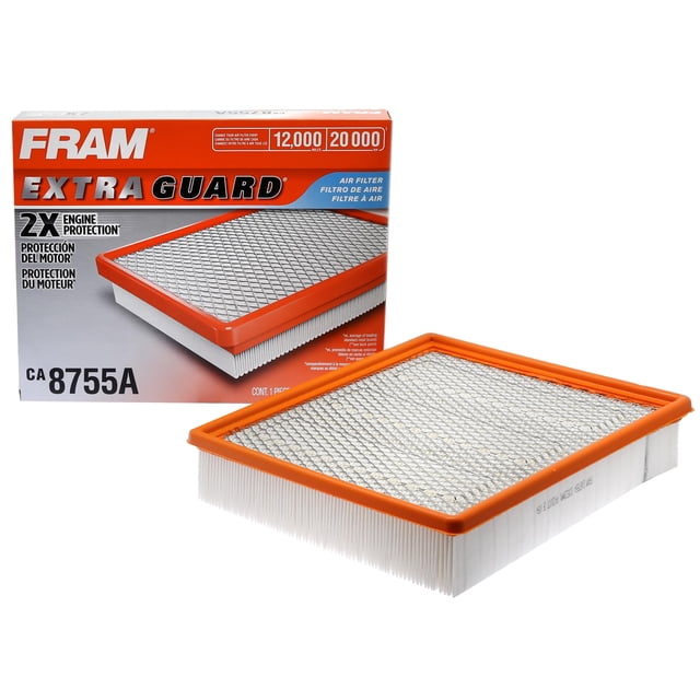 Filtro de aire de motor FRAM Extra Guard CA8755A para Cadillac, Chevrolet y GMC