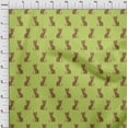 thumbnail image 3 of oneOone Cotton Cambric Fabric Cat Ikat Print Fabric By The Yard 56 Inch Wide, 3 of 4