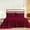 Burgundy, variant on 500 Thread Count 4 Piece Quality Sheet Set 15 Inch Deep Pocket 100% Egyptian Cotton Color Pink Stripe Size California King