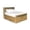 Rustic Oak, variant on Sunny Designs Sedona 82" Wood Eastern King Bed with Storage in Rustic Oak