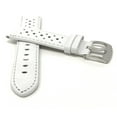 thumbnail image 2 of Bracelet de Montre en Cuir de Course Ventilé Perforé 22 mm GT Rally, Boucle en Acier Inoxydable, 2 of 8