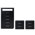 thumbnail image 1 of Set de Cajonera y 2 Buros Arina Chocolate - Kessa Muebles, 1 of 5