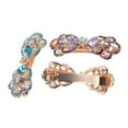 thumbnail image 4 of Unique Bargains Hair Barrettes Accessories for Women Hair Clips Sparkly Glitter Hairpin 3 Pcs Purple Blue Pink, 4 of 7