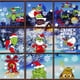 thumbnail image 1 of Pegatinas Estáticas Monstrate para Ventana de Navidad, 1 of 6