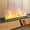 Colorful flames & Cellphone APP, variant on 70.9" Electric Water Vapor Fireplace, Smart APP & Remote Control,3D Realistic Multi-Color Flame,Decor & Humidifier,Timer & Child Lock