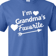thumbnail image 4 of Inktastic I'm Grandma's Favorite with Arrow and Hearts T-Shirt, 4 of 5