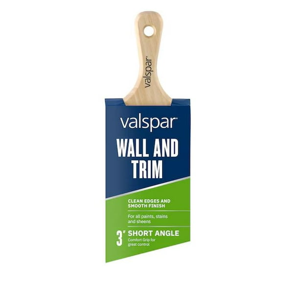 Valspar Wall and Trim 3-in Reusable Polyester Angle Trim/Wall brush