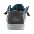 thumbnail image 3 of Hey Dude Mens Charcoal Wally Sox Casual Shoe, 3 of 5