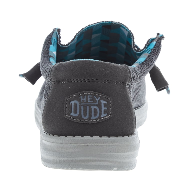 Hey Dude Mens Wally Sox In Charcoal 12 Hey Dude Men main image 2