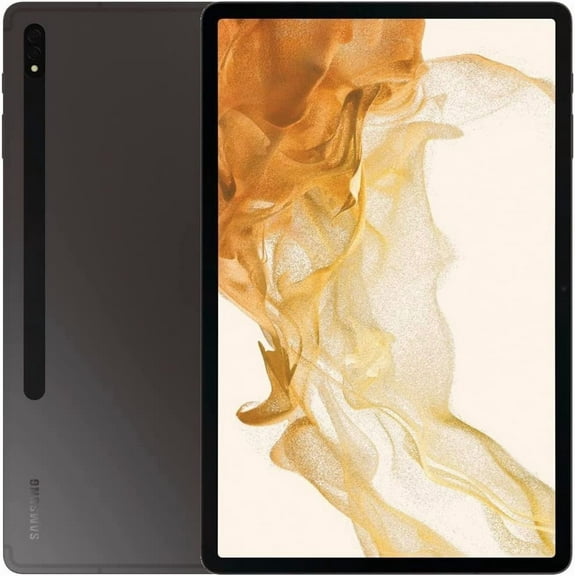 Restored Samsung Galaxy Tab S8 5G 12.4" 128GB X808U Unlocked No S-Pen (Refurbished)