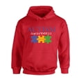 thumbnail image 1 of Awkward Styles Autism Awareness Hoodie Accept Understand Love Sweatshirt Autism Gifts Puzzle Sweater Autistic Spectrum Awareness Hooded Sweatshirt Support Autism Awareness Sweater for Men and Women, 1 of 5